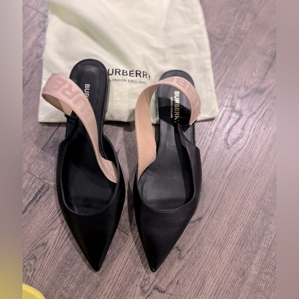 Burberry slingback Ballet  Flats
